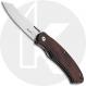 Boker Takara Cocobolo 01BO895 - Kansei Matsuno - Satin D2 Reverse Tanto - Cocobolo - Liner Lock Flipper Folder