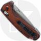 Benchmade North Fork 15032 Knife - Satin CPM S30V Drop Point - Stabilized Wood - USA Made