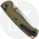 Benchmade Mini Taggedout 15534 Knife - Satin CPM-S45VN Clip Point - OD Green G10 - USA Made