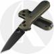 Benchmade Redoubt 431BK-1 Knife - Cobalt Black D2 Tanto - Ranger Green / Forest Green Grivory - USA Made