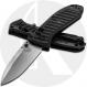 Benchmade Mini Presidio II Ultra Knife 575-1 - Satin S30V Drop Point - Black CF Elite - AXIS Lock Folder - USA Made