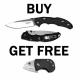 BUY Boker Plus USA Black Satin Knife (01BO370) GET Boker Plus DW-1 (01BO573)