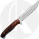 Buck Signature Pathfinder 805 Fixed Blade Knife - Clip Point - Fancy Walnut - English Bridle Sheath - Serial Numbered - BNIB