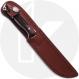 Buck Signature Pathfinder 805 Fixed Blade Knife - Clip Point - Fancy Walnut - English Bridle Sheath - Serial Numbered - BNIB