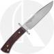 Camillus OVB Fisk Bowie Fixed Blade Knife - Carbon Steel - Desert Ironwood - Discontinued - BNIB