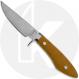 Camillus OVB Fisk Sendero Knife - Carbon Steel - Amber Fiddleback Maple Wood - Discontinued - BNIB