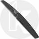 CRKT Inara Knife 7140 - Richard Rogers EDC - Black Stonewash Modified Wharncliffe - Black G10 and Stainless Steel - Frame Lock -