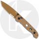 CRKT M16-14XD Crossbar Lock Knife - Tan D2 Tanto - Tan Grivory