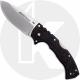 Cold Steel 4 Max Scout 62RQ - AUS10A Drop Point Blade - Black Griv Ex - Tri Ad Lock - Folding Knife