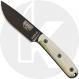 ESEE Knives ESEE-4HM-K Black Drop Point - Traditional Micarta Handle - Black Kydex Sheath