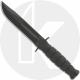 KA-BAR Short Black KABAR Utility, Plain Edge, Leather KA-1256,