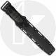 KABAR Modified Tanto 1266 - Fighting Utility Knife - Black Fixed Blade - Kraton G Handle - USA Made