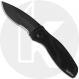 Kershaw Blur Knife with Glassbreaker, Black, KE-1670GBBLKST