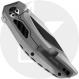 Kershaw Norad 5510 - Two Tone D2 Drop Point - Bead Blast Stainless Steel and Carbon Fiber - KVT Flipper Folder