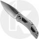 Kershaw Norad 5510 - Two Tone D2 Drop Point - Bead Blast Stainless Steel and Carbon Fiber - KVT Flipper Folder