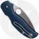 MODIFIED Spyderco Sage 5 Lightweight - CPM REX 121 - AWT Exclusive Midnight Blue Contoured Scales