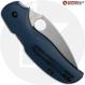 MODIFIED Spyderco Sage 5 Lightweight - MagnaCut - AWT Exclusive Midnight Blue Contoured Scales