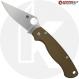 MODIFIED Spyderco Para Military 2 Knife + AWT Agent PM2 FDE Scales