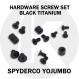 Titanium Replacement Screw Set for Spyderco YoJUMBO Knife