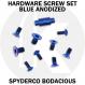 Titanium Replacement Hardware Screw Set for Spyderco Bodacious