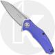 Kershaw 7007BLU Natrix Limited Stonewash Drop Point Blue G10 EDC Assisted Flipper Folder