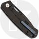 QSP Puffin Knife QS127-A - Black Ti S35VN Drop Point - Black Titanium and Carbon Fiber - Frame Lock Folder