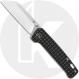 QSP Penguin Knife QS130-NFRG - Stonewash 154CM Sheepfoot - Black Stonewash Frag Ti - Frame Lock