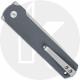 QSP Lark QS144B Knife - 14C28N Drop Point - Gray G10 - Flipper Folder