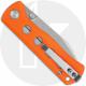 QSP Canary Folder QS150-B1 Knife - Stonewash 14C28N Drop Point - Orange G10