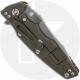 Rick Hinderer Eklipse 3.5 Knife - Spear Point - Working Finish - Red G10 / Battle Bronze Titanium