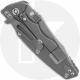 Rick Hinderer Eklipse 3.5 Knife - Spear Point - Working Finish - Black G10 / Titanium