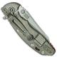 Hinderer Knives XM-18 3 Inch Knife - Gen 6 Wharncliffe - Tri Way Pivot - Stonewash - Orange G-10 Handle