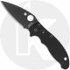 Spyderco Manix2 Knife, Black, SP-C101GPBBK2