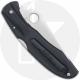 Spyderco Endura FRN C10SBK - Generation I - Serrated G-2 with Border Patrol Logo - Black FRN - Discontinued Item - BNIB