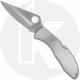 Spyderco Delica 2 SS C11P - Plain Edge AUS-6 - Stainless Steel - Discontinued Item - BNIB - 2005