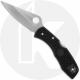 Spyderco Delica 3 FRN C11PBK - Plain Edge VG-10 - Black FRN - Discontinued Item - BNIB - 2005