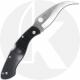 Spyderco Civilian C12LCFP - Left Handed - Plain Edge ATS-55 - Carbon Fiber - Discontinued Item - Serial Numbered - BNIB - 2001