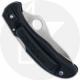 Spyderco Pro Grip FRN C13PBK - Plain Edge AUS-8 - Black FRN and Kraton- Discontinued Item - Serial Numbered - BNIB - 2001