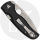 Spyderco C229GP Shaman Knife Leaf Blade, Black G10 Compression Lock Folder USA Made