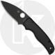 Spyderco Shaman Knife C229GPBK Black Blade, Black G10 Compression Lock Folder USA Made