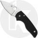 Spyderco C230GP Lil Native Compact EDC Folding Knife Leaf Blade Black G10 with Compression Lock