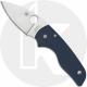 Spyderco Lil Native C230GPCBL Knife - Satin CPM SPY27 - Cobalt Blue G10 - USA Made