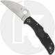 Spyderco C243FPWCBK Endela Wharncliffe - VG10 Wharncliffe - Black FRN - Lock Back