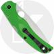 Spyderco Native Chief Lightweight Salt C244SGR Knife - Serrated LC200N Drop Point - Green FRN