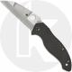 Spyderco Canis Knife - C248CFP - Kelly McCann Folder - S30V Modified Wharncliffe - Carbon Fiber / G10 Laminate - Compression Loc