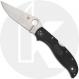 Spyderco Stretch 2 XL Lightweight C258PBK - Plain Edge VG-10 - Black FRN - Back Lock Folder