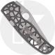 Spyderco Edgerati C266ALP Knife - CPM S30V Clip Point - Gray Skeletonized Aluminum