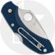 Spyderco Dragonfly 2 C28PCBL2 Knife - CPM SPY27 Leaf - Cobalt Blue FRN