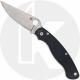 Spyderco Military 2 C36CFP2 Knife - Sprint Run - Satin S90V Clip Point - Carbon Fiber