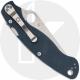 Spyderco Military 2 C36GPCBL2 Knife - Satin CPM SPY27 Drop Point - Cobalt Blue G10 - USA Made